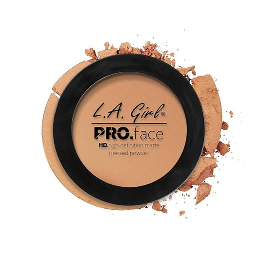 L.A. Girl PRO.Face Matte Pressed Powder, Warm Honey GPP607