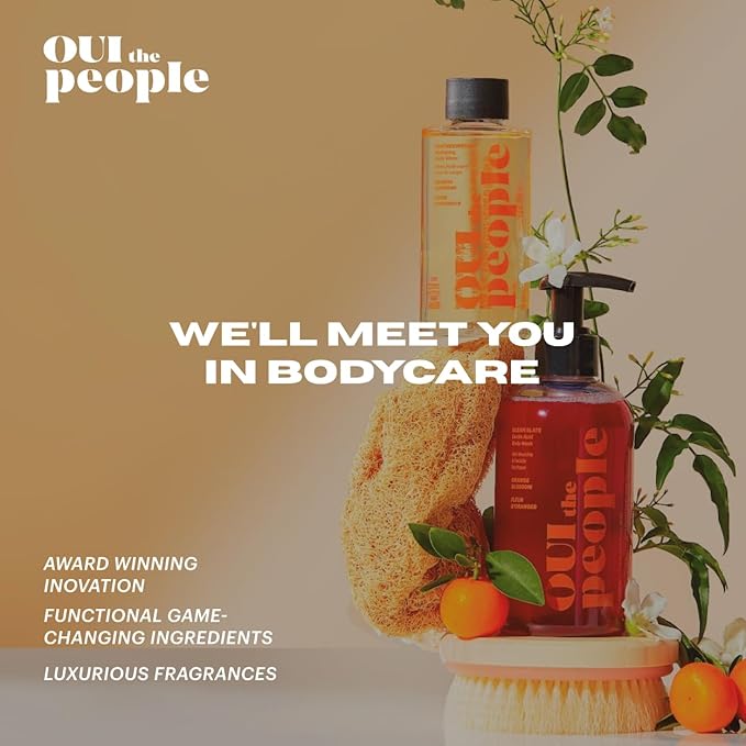 OUI the People BODY WATER, Orange Blossom Mineral-Infused Hair & Body Spray Fragrance Mist, Hydrating Hair Perfume for Women, Moisturizing Body Mist for Women