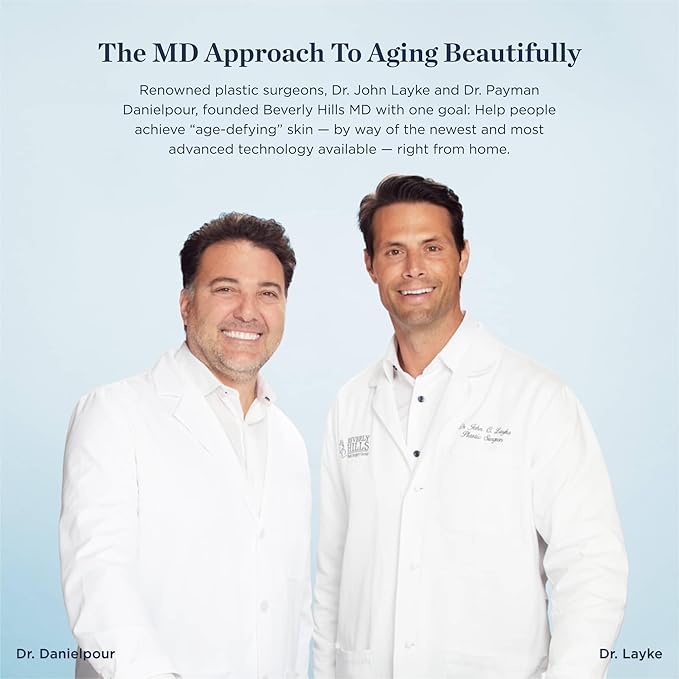 Beverly Hills MD Lift & Firm Sculpting Cream- Tighten & Tone Skin, Anti-Aging Lotion for Smooth, Moisturized Complexion- Lift and Smooth Face, Neck, DΓ©colletΓ© w/Silk Peptides, + Aloe Vera, Vitamin E