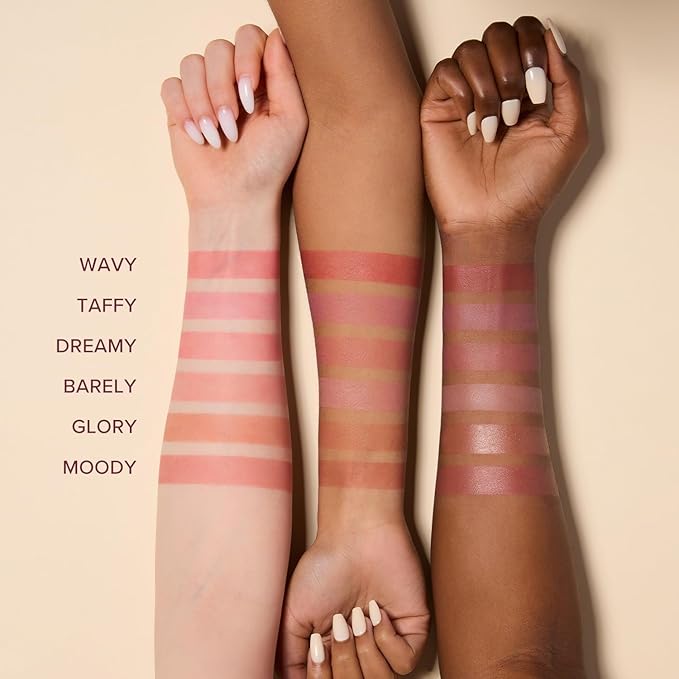 DEAR DAHLIA Petal Drop Liquid Blush – Multi-Use, High-Pigment, Lightweight & Long-Lasting, Dewy Finish, Vegan & Cruelty-Free, for Sensitive Skin, 4g – TAFFY