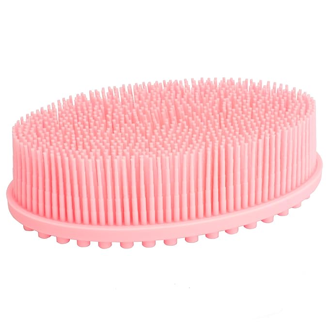 DNC Silicone Back Scrubber for Shower and Exfoliating Silicone Body Scrubber 2 Pack