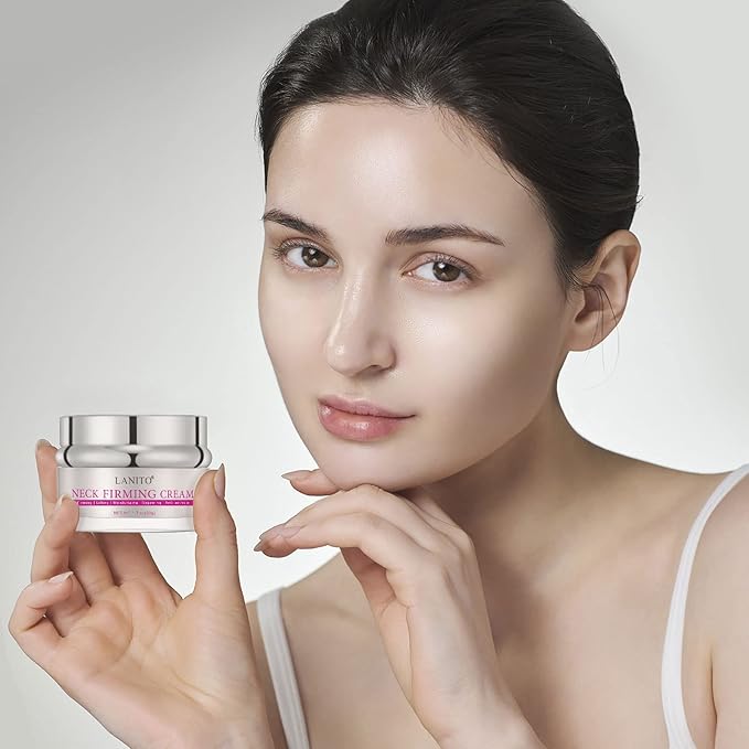 Newly Upgraded Neck Firming Cream with Wrinkle-Smoothing, Anti Aging Skin Tightening Cream for Womanβs Neck Wrinkles Treatment