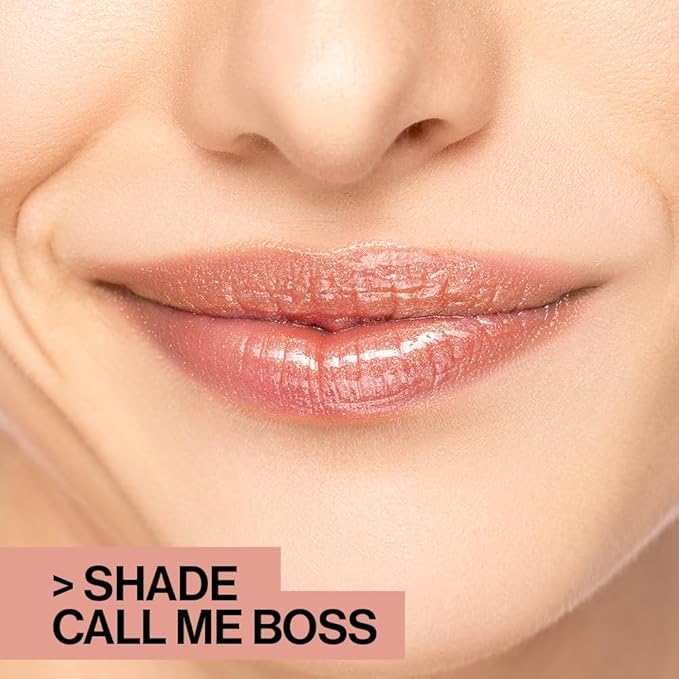 wet n wild MegaSlicks Lip Gloss, Ultra-Glossy, Vitamin-E Enriched, Ultra-Gloss High Shine Moisturizing, Cruelty-Free & Vegan - Attitude Check