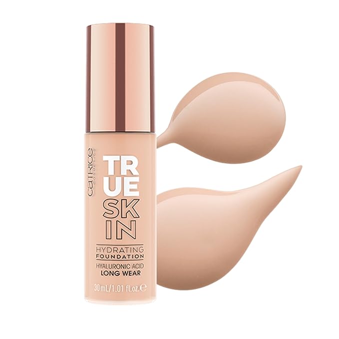 Catrice | True Skin Foundation 10 & The Perfector Poreless Blur Primer Bundle | Full Coverage Makeup | Vegan & Cruelty Free