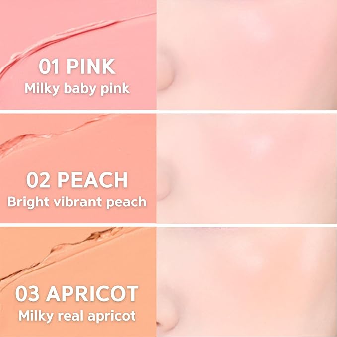 BBIA Ready To Wear Downy Cheek Cream Blush - Creamy Blendable & Buildable Blush Dewy Texture & Matte Finish High Pigment Longlasting Lightweight Natural Face Makeup (11 DOWNY PETAL)