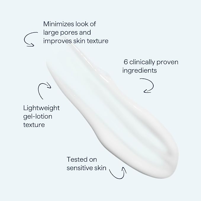 Remedy for Pore Size β Large Pore Minimizer with Retinol, BHA Salicylic Acid, Niacinamide β for Uneven Texture, Pimples, Blackheads, Whiteheads, Sebaceous Filaments β by Dermatologist Dr. Shah