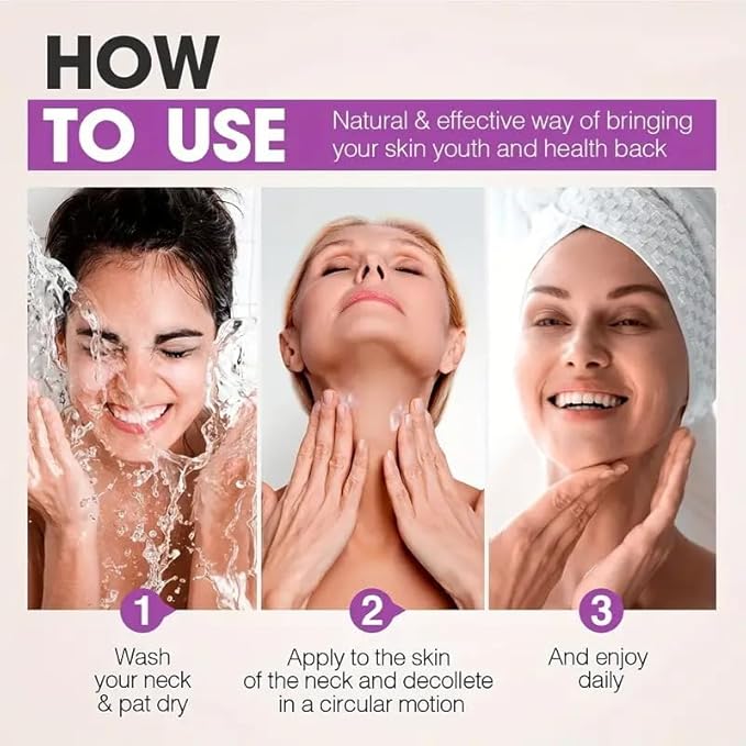 Collagen Face & Neck Firming Cream - Best for Tightening Sagging Skin, Tighten & Lift Firming Neck Cream Anti-Aging Neck Wrinkle Creams Day & Night Neck Cream Moisturizing for Sensitive Skin