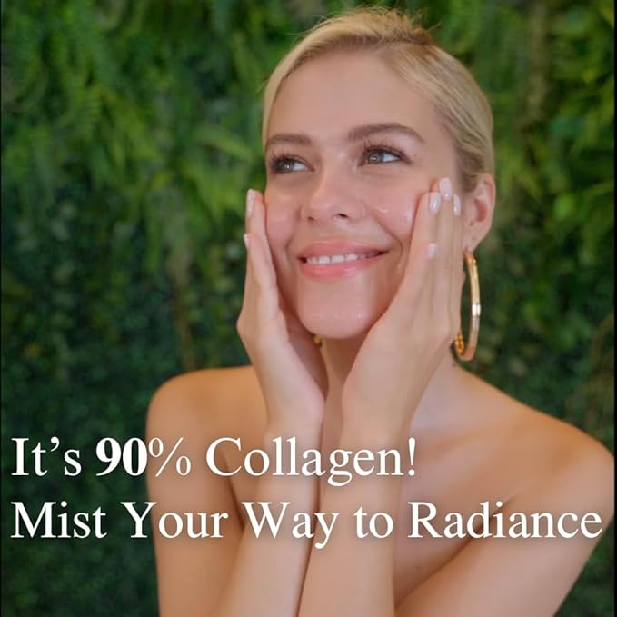 Melting 90% Collagen Essence Mist (2.7 Fl Oz) | Anti Aging, Renew Skin Cells and Protect Skin Barrier with 90% Marine Collagen and TriAqua Menderβ’