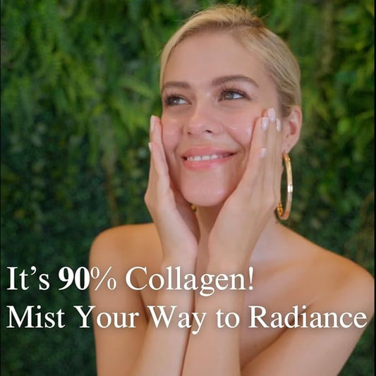 Melting 90% Collagen Essence Mist (2.7 Fl Oz) | Anti Aging, Renew Skin Cells and Protect Skin Barrier with 90% Marine Collagen and TriAqua Menderβ’