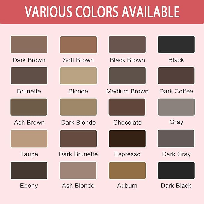 Eyebrow Pencil, 2-in-1 Waterproof Eyebrow Pen, with 2 Tip Microblading Eyebrow Pencil and Ultra-Precise Brow Pencil, with Eyebrow Brush, Eyebrow Pencils for Women, Natural Hair-Like Brows - Ash Brown
