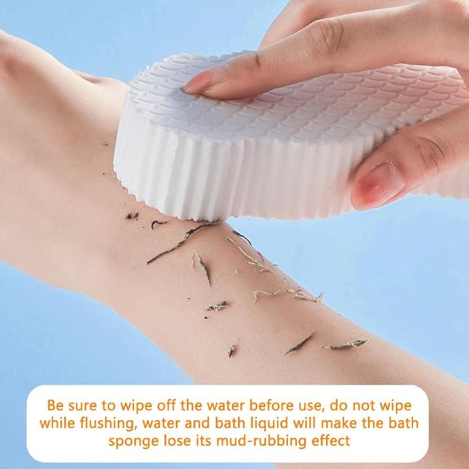 Super Soft Exfoliating Bath Sponge, Weicher Peeling-Badeschwamm Körper Peeling-Schwamm Tote Haut Entfernen Handbrause Massage für Kinder und Erwachsene