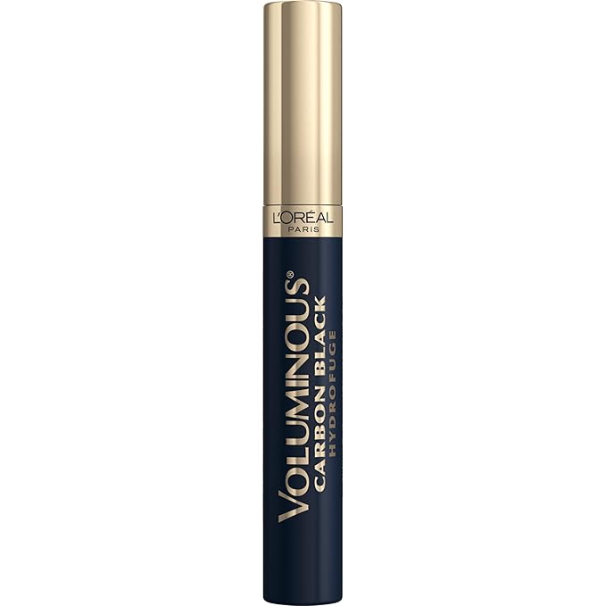 LβOreal Paris Makeup Voluminous Original Volume Building Waterproof Mascara, Carbon Black, 0.23 Fl Oz