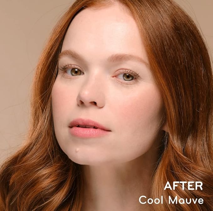 pΓΌrlisse Blush Glow BB Cheek Color - Dewy Liquid Blush for Cheeks - Enriched with Vitamin E & Hyaluronic Acid - Creamy, Lightweight & Buildable - Hydrating & Nourishing - Cool Mauve (0.34 Fl oz)