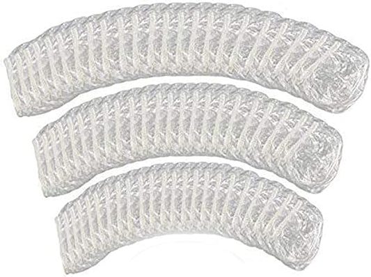 esowemsn 100pcs Disposable Clear Waterproof Ear Covers for Shower, Hair Dyer and Salon Ear Protector Caps Fits Men and Women