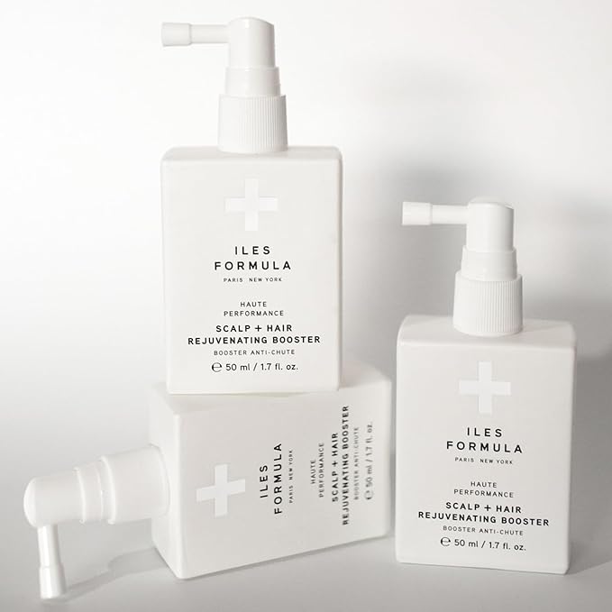 ILES FORMULA Scalp & Hair Rejuvenating Booster β Reduces Hair Loss Signs, Boosts Growth & Thickness, Botanically Derived Breakthrough Blend with Procapil, Tomato, Apple & Wasabi Extracts (1.7 Fl Oz)