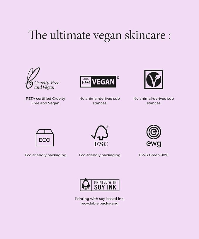 SERUMKIND Purple Cabbage Serum - Calming and Skin Recovery- Korean Face Skincare β Beta Glucan 100,000ppm β Soothing & Redness Relief - Vegan, Cruelty-Free β 1.01 fl.oz.