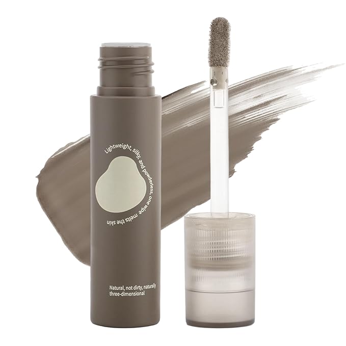 Erinde Liquid Contour Stick β Warm Toned Natural Brown Cream Bronzer for Face Definition, Soft Silky Texture with Buildable Coverage, Long Lasting Contour Makeup, Vegan & Cruelty-Free, 202