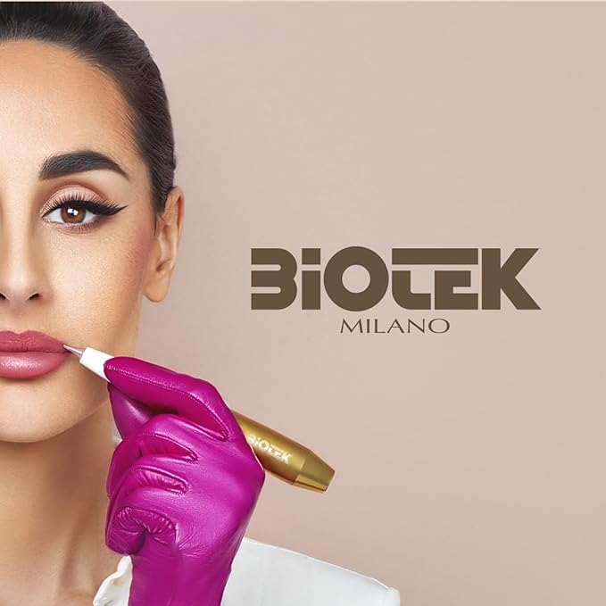Biotek Lip Pigment for Permanent Makeup - Light Brown Color for Lip - Made in Italy - Romantic 0,61 fl.oz.