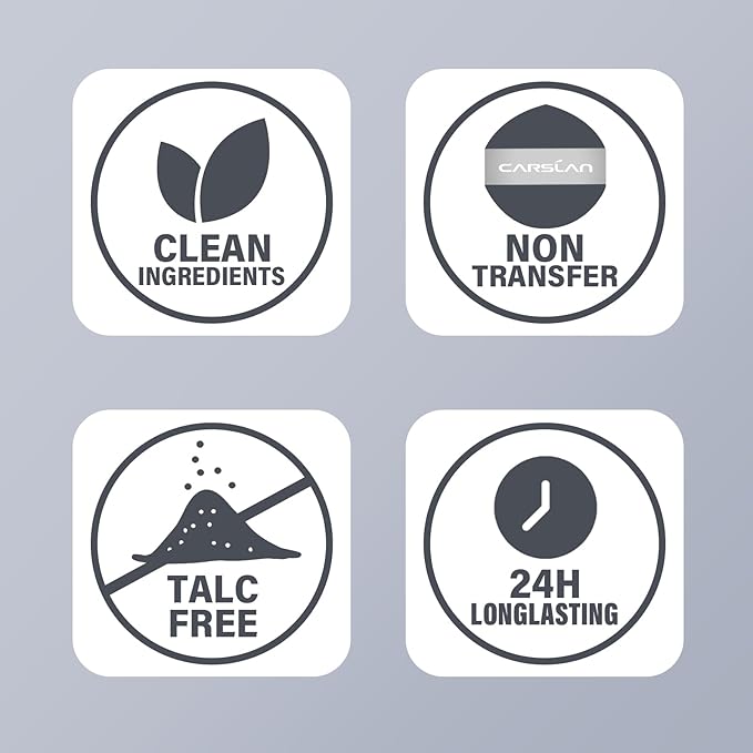 Black Magnet Soft Focus Make Up Powder, Waterproof Loose Setting Powder, 24H Longlasting, Oil Control, Talc-Free Face Powder, 03 Translucent For Sensitive Skin, 0.28Oz