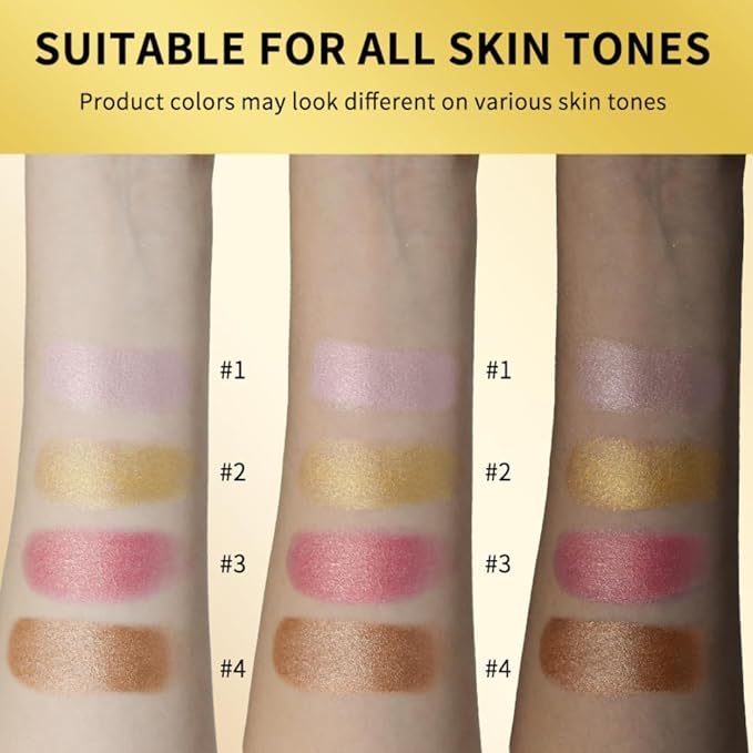 Face Glow Highlighter Stick - Dewy Cream Highlighter Stick (01)