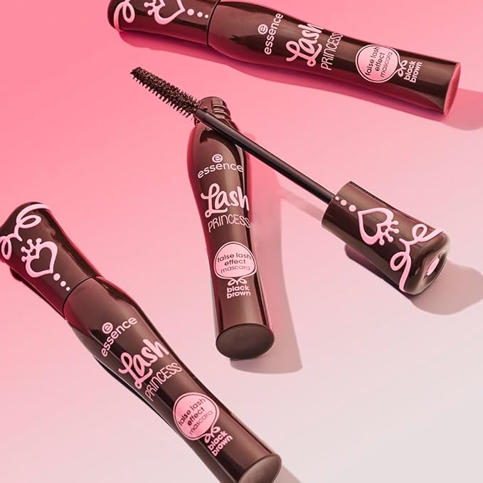 essence | Lash Princess False Lash Effect Mascara Brown (1 Pack) | Intense Volume, Length & Definition | Vegan, Cruelty Free & Paraben Free