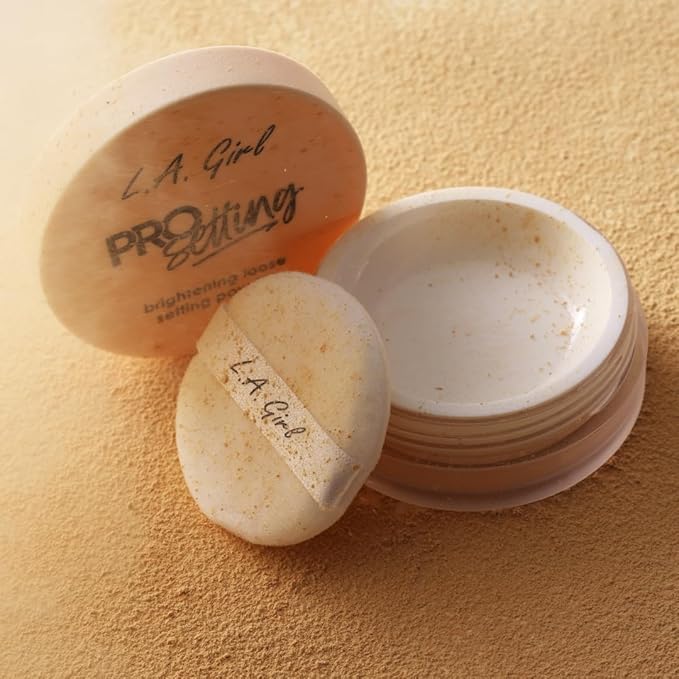 L.A. Girl Pro Setting Brightening Loose Setting Powder, Translucent GLP735