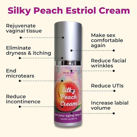 Menopause Rebalancing Bundle: Silky Peach Estriol Cream & Vibrant Third Progesterone Cream for Women. Bioidentical Estrogen & Progesterone for Hot Flashes, Vaginal Dryness, Sleep Issues & Brain Fog