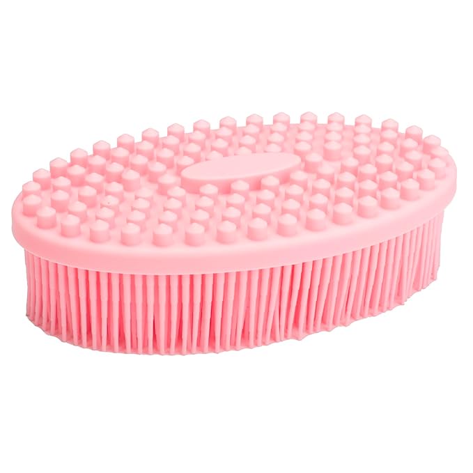 DNC Silicone Back Scrubber for Shower and Exfoliating Silicone Body Scrubber 2 Pack