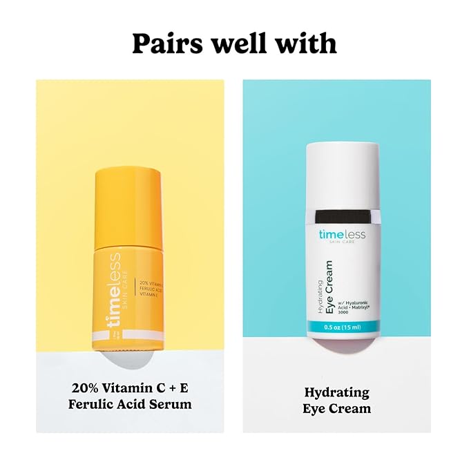 Timeless Skin Care Matrixyl Syntheβ6 Serum - Face Serum for Skin Care - with Hyaluronic Acid for Hydration - 4 oz