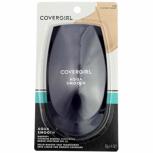 Cover Girl 45834 710clsivr Classic Ivory Aqua Smoothers Make Up