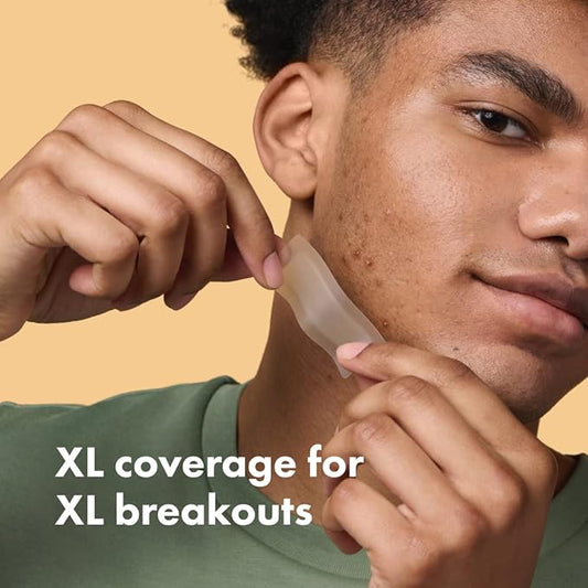 Mighty Patch Hero Cosmetics Surface Patch - Large Hydrocolloid Spot Patch for Body, Cheek, Forehead, and Chin (10 Count)