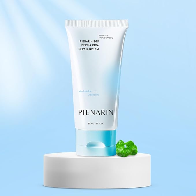 EGF Derma Cica Repair Cream, for Glass Skin βSoothes Redness, Repairs Barrier, and Reveals Dewy Glow l Korean Skincare for Sensitive Skin 1.69 oz (50ml)