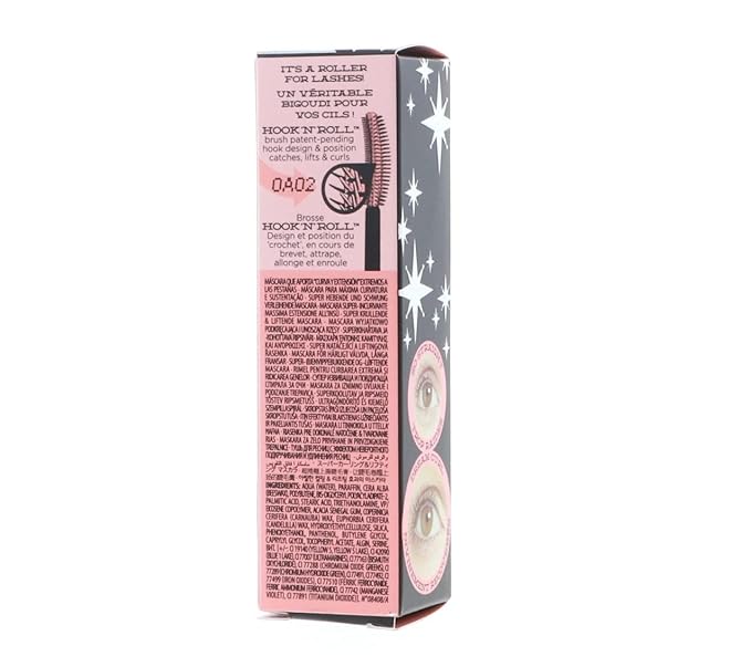 Benefit Cosmetics Roller Lash Curling Lifting Mascara (Black) Deluxe Mini 0.1 oz