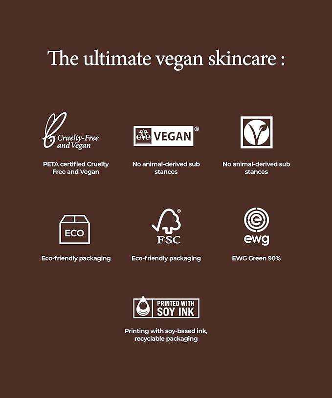 SERUMKIND Chaga Mushroom Serum for Korean Face Skincare - Beta Glucan Extract - Nourishing & Hydrating - Provides Deep Hydration for Extremely Dry Skin - Vegan & Cruelty-Free β 1.01 fl.oz.