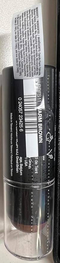 Palladio BUILD & BLEND Foundation Stick, Medium Coverage Buildable Contour Stick for Face, Ultra Blendable Creamy Formula for a Natural Shine Free Finish, Professional Makeup, 0.25 Ounce (Warm Brown)