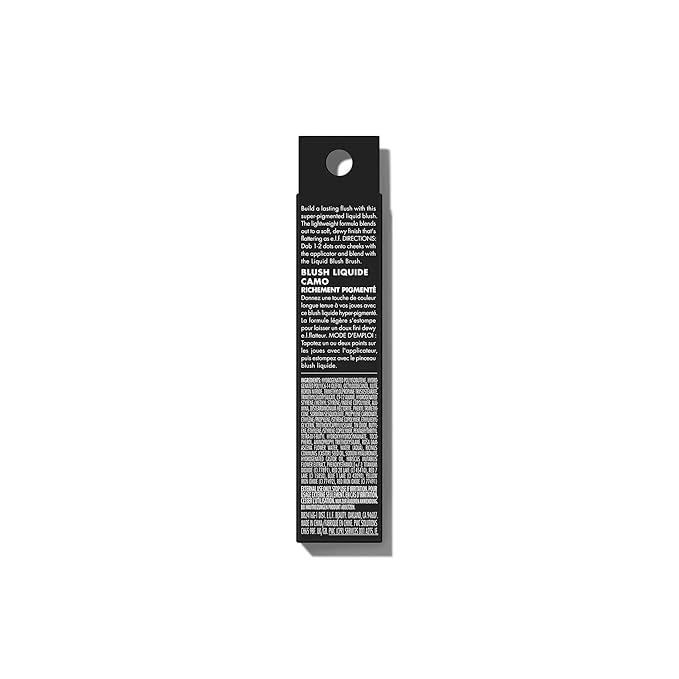 e.l.f. Camo Liquid Blush, Long-lasting Liquid Blush For High-pigment Color, Creates A Soft, Dewy Finish, Vegan & Cruelty-free, Dusty RosΓ©