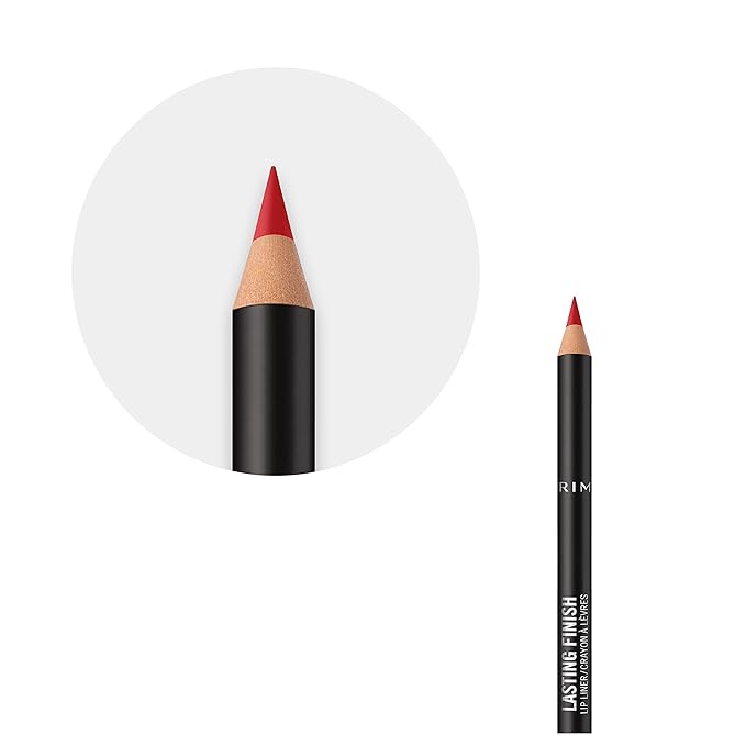 Rimmel Lasting Finish 8HR Lip Liner, 505 Red Dynamite, Pack of 1 (Pack of 2)