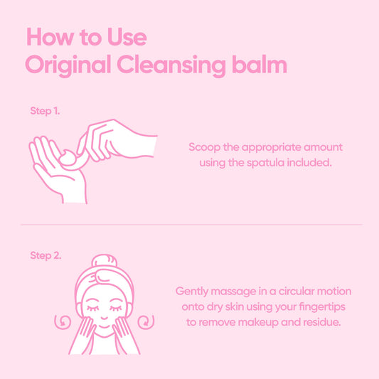 BANILA CO Clean it Zero Original Cleansing Balm | Korean Makeup Remover, Cleansing Oil, Facial Cleanser for All Skin Types | Vegan | Made with Acerola Berry & Vitamin C (50ml / 1.69 fl.oz)