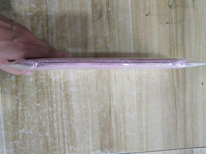 MAGEFY Corduroy Makeup Bag Small Makeup Bag for Purse with Compartments Cute Makeup Pouch Cosmetic Bag for Women Friends Preppy Gifts (Pink, HAIR)