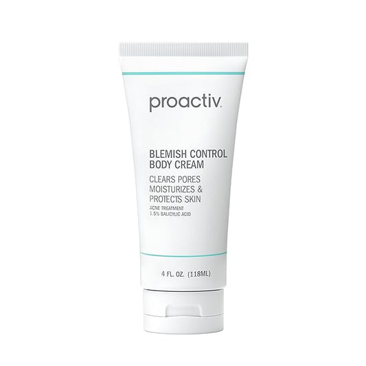 Proactiv Blemish Control Body Cream - Exfoliating Salicylic Acid Clears Breakouts. Formulated for Acne-prone Skin, 4 fl oz