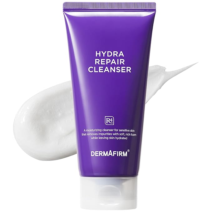 Dermafirm Hydra Repair Cleanser R4 Perilla Purple 150g β Hydrating and Soothing Facial Cleanser for Sensitive Skin