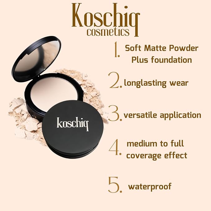 soft matte powder (K-68. Deep with golden undertone)