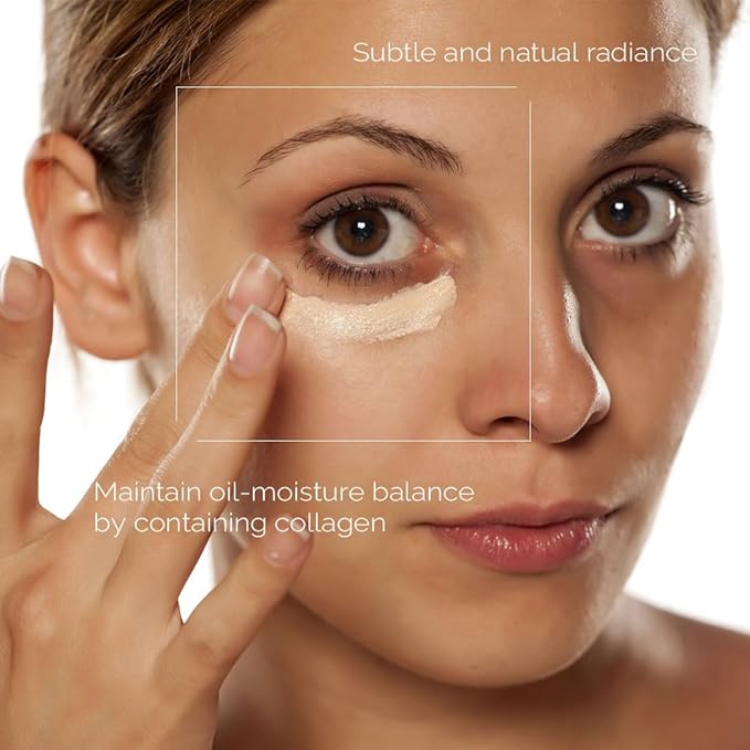 Collagen BB Cream with Zinc Oxide & Titanium Dioxide β Lightweight Daily Korean BB Cream for Moisture Balance, Natural Coverage & Skin Comfort (1.69 fl.oz.)