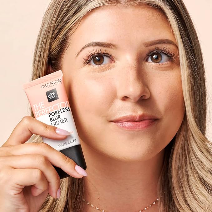 Catrice | HD Foundation 32 & The Perfector Poreless Blur Primer Bundle | Full Coverage Makeup | Vegan & Cruelty Free