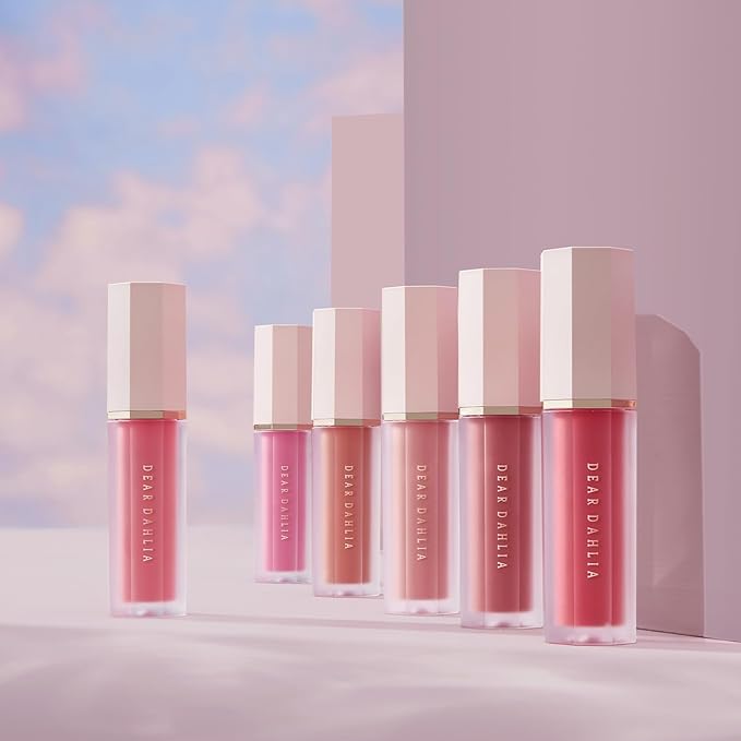 DEAR DAHLIA Petal Drop Liquid Blush – Multi-Use, High-Pigment, Lightweight & Long-Lasting, Dewy Finish, Vegan & Cruelty-Free, for Sensitive Skin, 4g – TAFFY