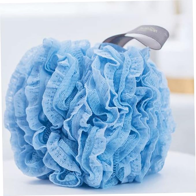Didiseaon Scrub Sponge Lace Gloves Shower Ball Bath Ball Loofah Shower Bath Loofah Shower Pouf Foam Sponge Shower Loofa Bath Sponge Bath Shower Loofah Mitt Back Loofah Powder Puff