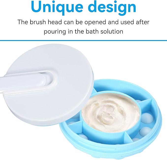 Lotion Applicator for Back, Back Bath Massager Long Handled Lotion Applicator for Body Back and Leg Bath Massaging Tool