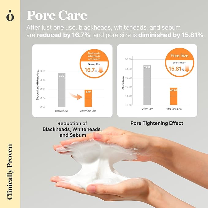 ONGREDIENTS Skin Barrier Moisture Deep Cleanser | Daily Face Wash for All Types | Centella, Peptide, AHA, LHA, Hydrating, Soothing, Pore Tightening | Vegan, Korean Skin Care 4.06 fl Oz