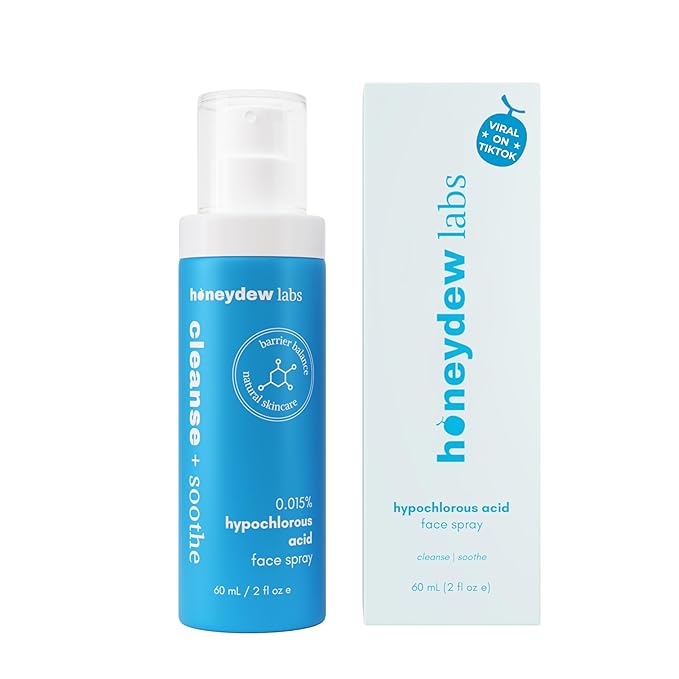 Hypochlorous Acid Spray β Eyelid Cleanser, HOCl Face & Skin Mist for Acne, Eczema & Irritation β Multi-Purpose Skin Repair β Post-Workout, Scalp & Sensitive Skin, Travel Size - 2 oz