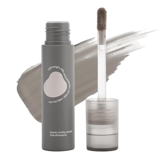 Erinde Cool Toned Liquid Contour Stick β Cold Grey Cream Bronzer for Sculpted Look, Lightweight Blendable Matte Finish, Long Lasting Liquid Contouring Makeup, Vegan & Cruelty-Free, 102